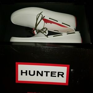 Hunter rubber driving shoes